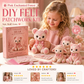 📢📢50% OFF !! ⏰Pink Enchanted Forest DIY Felt Patchwork Kit