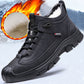 ☃️Spring is coming.✨Men's Faux Wool Lining Leather Sneaker👟