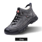 ☃️Spring is coming.✨Men's Faux Wool Lining Leather Sneaker👟