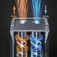 Multi-functional car emergency starting power supply