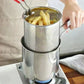 Fry Crispy Food Instantly! No-Splash Oil-Saving Stainless Fryer