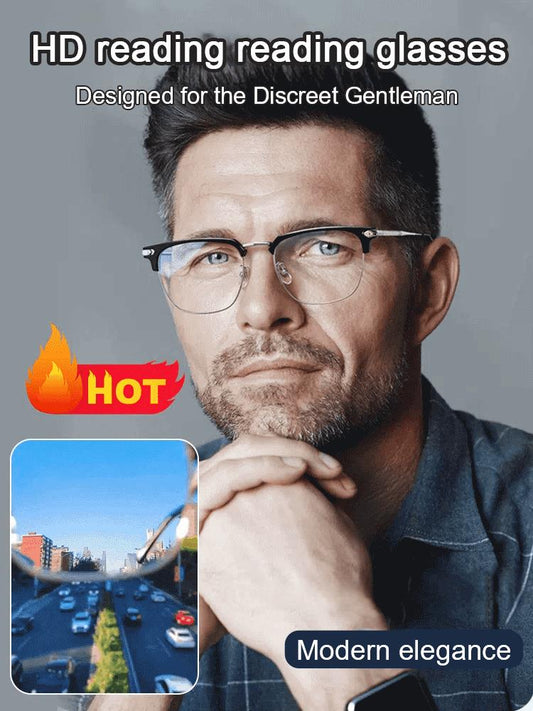 🔥Ultra Light Anti Blue Presbyopic Glasses（50% OFF）