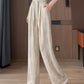 Women’s Breathable Wide-Leg Pants with Drawstring