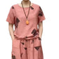 Buy 2 Get Free Shipping💖Women's Printed Short-Sleeved Top & Cropped Pants Set