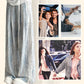 Women's Casual Ice Silk High Waist Wide-Leg Pants