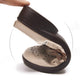 Women's Elegant PU Leather Slide Sandals with Floral Design