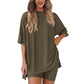 💞LAST DAY PROMOTION - 50%OFF🌸 Women's Summer Casual loose Two-piece Set💃