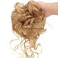 💗Messy Curly Hair Bun