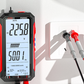 ⚡USB Rechargeable Digital Multimeter🔋– 6000 Counts, Large Color Screen & Backlight! 🛠️🔌