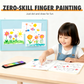 Finger Paint Coloring Book for Kids