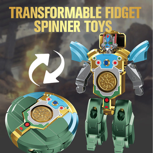 🌀 50% OFF TIME-LIMITED SPECIAL! ✨Transformable Fidget Spinner Toys - 5-in-1 with Interchangeable Parts for Stress Relief & Focus ⚡🧠
