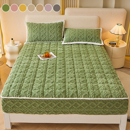 ⏳ Last day: 50% off the entire range! ❄️🛌 Warming flannel fitted sheet – made from soft cotton flannel with deep pockets & non-slip elastic bands for comfort in every season.