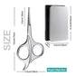 Precision Stainless Steel Nose Hair Scissors