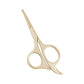 Precision Stainless Steel Nose Hair Scissors