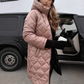 ⏳Time-Limited Special⏰Women's Long Quilted Hooded Puffer Coat🧥