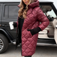 ⏳Time-Limited Special⏰Women's Long Quilted Hooded Puffer Coat🧥