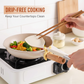 🎉 6-in-1 Silicone Pot Handle & Utensil Holder – Heat Resistant, Space Saving & Easy Clean 📦