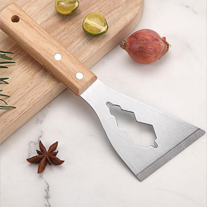 🛠️ Multifunction Putty Knife with Wooden Handle | Christmas SALE 56% OFF | Scraping, Spreading & DIY Tool for Home Repair | Perfect Gift for Handymen 🎄✨