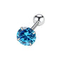 Women's Titanium Brilliant Stud Earrings