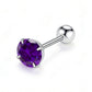 Women's Titanium Brilliant Stud Earrings