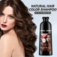 🍎 NOW 50% OFF! ✨ 3-in-1 Hair Coloring Shampoo, Plant Extracts for Vibrant Hair