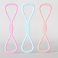 Fitness resistance band with handles