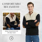 📢50%  OFF !! ⏰Men's Colorblock Button-Neck Sweater