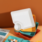 📢📢50%  OFF !!! ⏰Snack and Appetizer Plate with Sauce Holder
