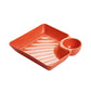 📢📢50%  OFF !!! ⏰Snack and Appetizer Plate with Sauce Holder