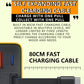 65W Fast Charging Phone Charger Block with Retractable 80cm Type-C Cable