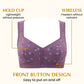 👙 No More Twisting! ✨ Front Button Bra – Clip in the Front, Comfort All Day. 🎀