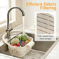 🥦50% OFF!🍅Collapsible Faucet-Hanging Sink Strainer Basket