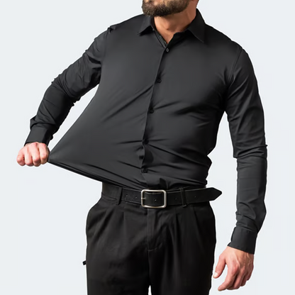 👔50% OFF!🌞Men’s High-Stretch Wrinkle-Free Shirt – Ultra-Comfortable, Breathable & Always Crisp for Work or Weekend✨