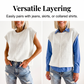 Women's Sleeveless Knit Sweater Vest