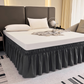 Effortless Setup Elastic Bed Skirt