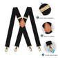 📢📢50% OFF !! ⏰Men's X-Back Suspenders with Hook Clips