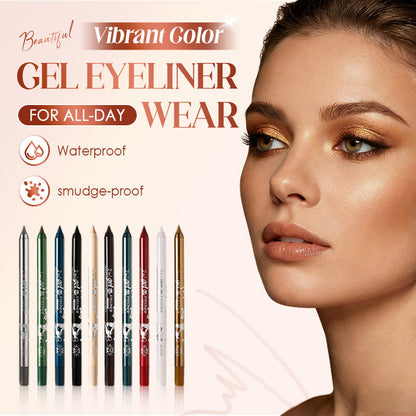 🔥Last Day⏰ — BUY 1 GET 1 FREE!!🌟Vibrant Color Gel Eyeliner for All-Day Wear