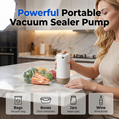 🔥Summer Sale: 50% OFF💥 Portable Electric Vacuum Sealer Pump