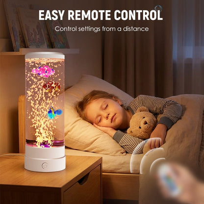 💐50% OFF ! LED Fish Aquarium Bubble Lamp – Continuous Bubbles for Zen Ambience 🐟💧【Limited Stock】