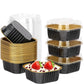 🧁 LIMITED-TIME 50% OFF! ✨ 10 PCS Aluminum Baking Cups – with Lids, Oven & Air Fryer Safe, Disposable ✨