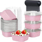 🧁 LIMITED-TIME 50% OFF! ✨ 10 PCS Aluminum Baking Cups – with Lids, Oven & Air Fryer Safe, Disposable ✨