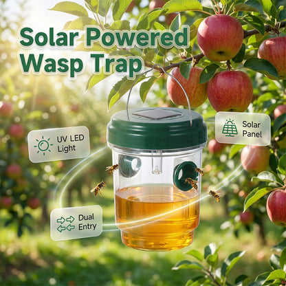 Solar-Powered Fruit Fly Trap ☀️
