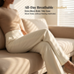 Women's Elegant Pleated Wide-Leg Suit Pants - High-Waist, Flowy & Versatile