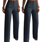 Women's Elegant Pleated Wide-Leg Suit Pants - High-Waist, Flowy & Versatile