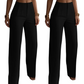 Women's Elegant Pleated Wide-Leg Suit Pants - High-Waist, Flowy & Versatile