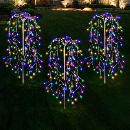 ✨Solar Firework Garden Lights – Waterproof Starburst Stake Lamps for Paths, Patios & Parties 🌟🌧️✨ (Multi-Colour)