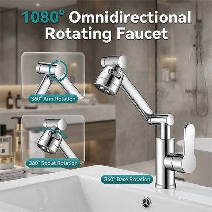 🏆LAST DAY SALE 50% OFF🔥360° Rotating Mechanical Arm Faucet