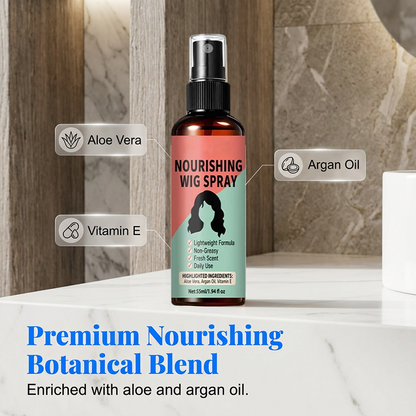🔥Limited Time Promotion 50% OFF🔥Lightweight No-Rinse Nourishing Wig Spray