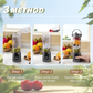 🍹🔋 Portable USB blender – wireless, 10-blade, crushes ice & fruits instantly!