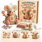 ⏰🔥50%OFF💝Handcrafted Vintage Mouse Plush Sewing Kit